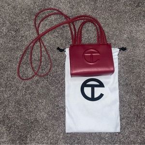 Telfar Oxblood Small Bag